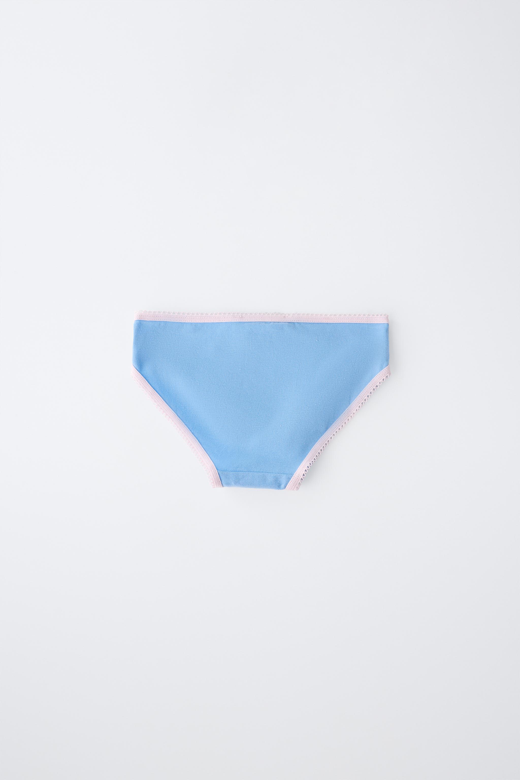 6-14 YEARS / SIX-PACK OF STRIPED AND CHERRY UNDERWEAR